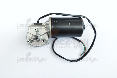 Electric motor for combine harvester with cable