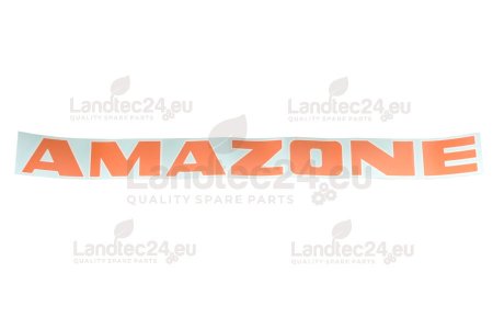 Decal MF214 AMAZONE 845x75 for fertiliser spreader & power harrow