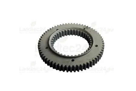 Gear wheel with 62/37 teeth for Fiat tractor. With five holes. Front view picture from above