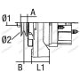 Δυναμό 14V-95A Deutz Fahr