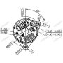 Lichtmaschine 14V-65A passend für Case IH