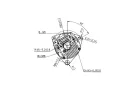 Alternator 14V-80A suitable for Deutz Fahr, Case IH, Fendt, Unimog