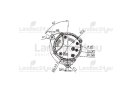 82020011, 84141452, 87310882, 87361082, 87652087 Lichtmaschine für New Holland, Case IH, Steyr