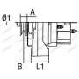 Lichtmaschine 14V-33A Kompatibel für Fendt und Zetor