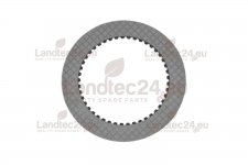 Clutch disc internally toothed