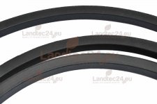 V-belts for agricultural machinery. Close-up