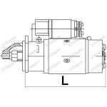 Mahle Letrika Anlasser 12V/3,0KW...